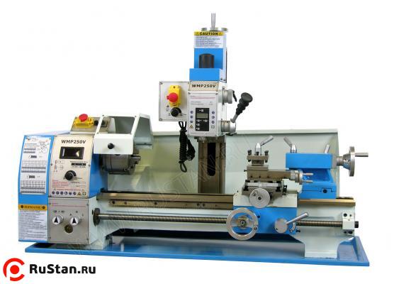 Станок настольный токарно фрезерный комбинированный ВМП-250V (WMP250V) Универсал фото №1 Станок настольный токарно фрезерный комбинированный ВМП-250V (WMP250V) Универсал фото №1