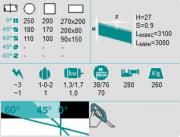 Ручной ленточнопильный станок BASIC 270/60 - Характеристики