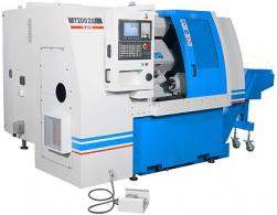 Двухшпиндельный токарный центр с чпу T200.2S  CNC Fanuc 0i-Mate TB